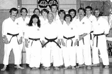 Chaplin-sensei and Canadian Team in Japan.